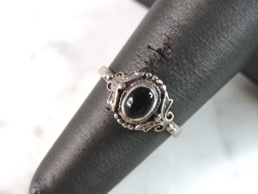 Womens Sterling Silver Modernist Ring