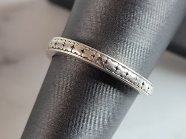 Womens Vintage Estate Sterling Silver Ring