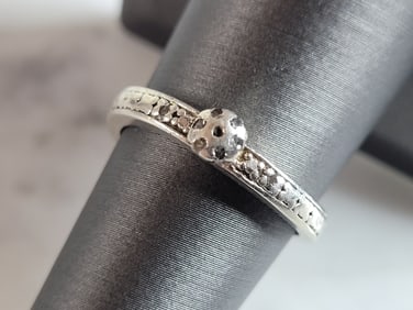 Womens Vintage Estate Sterling Silver Ring