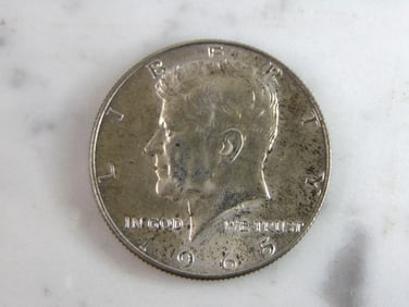 1965 Kennedy Half Dollar Coin