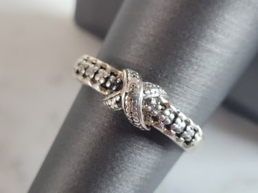 Womens Vintage Estate Sterling Silver Ring