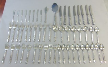 Reed & Barton Sterling Silver Georgian Rose Flatware