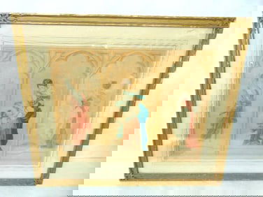 ANTIQUE FRENCH MEZZOTINT ? ENGRAVING BY GAILLARD