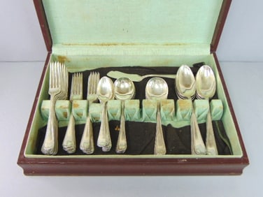 Vintage Gorham Sterling Silver Newcastle Flatware Set