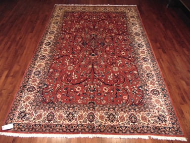 Vintage Estate Semi-Antique Handmade Bijar Rug