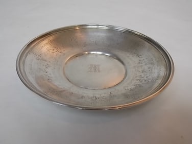 ANTIQUE ART NOUVEAU WEIDLICH STERLING SILVER .925 BOWL