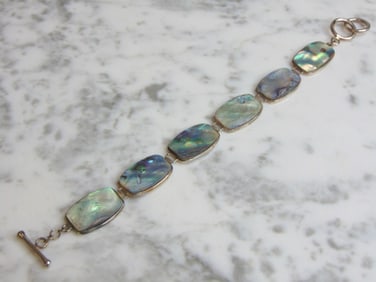 Womens Vintage Estate Sterling Silver Bracelet
