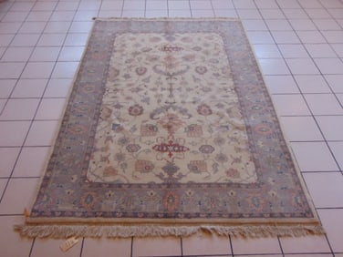 Vintage Estate Handmade Kashan Rug