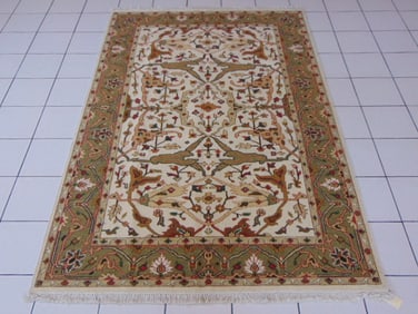 Vintage Estate Handmade Soumak Rug