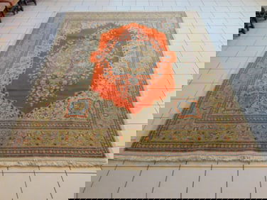 Vintage Estate Antique Handmade Tabriz Rug