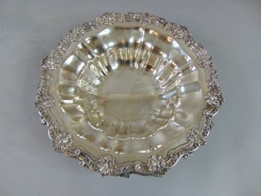 ANTIQUE .925 STERLING SILVER  BOWL