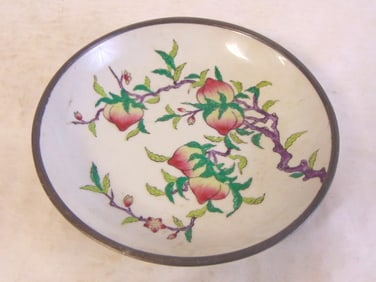DECORATIVE VINTAGE HAND PAINTED JAPANESE BOWL