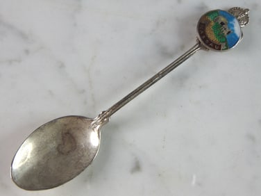 Vintage Estate Sterling Silver Nassau Bahamas Collector Spoon
