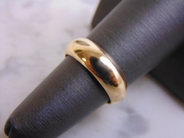 Women's Vintage Estate 14K Gold Wedding Band Ring