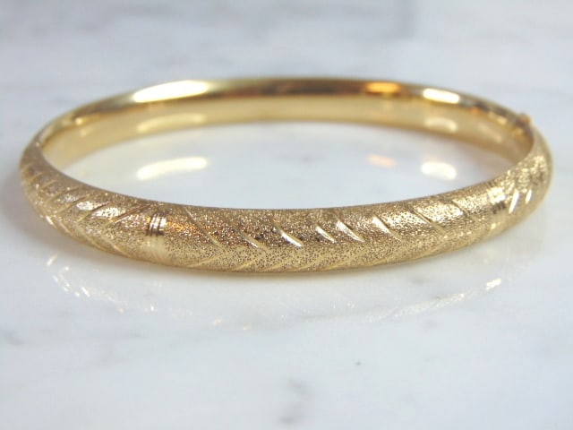 Womens Vintage Estate 14k Gold Bracelet  13.5g (1 of 3)