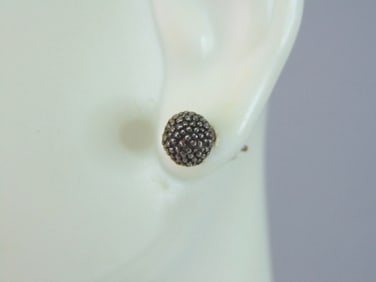 Womens Vintage Estate Sterling Silver Earrings