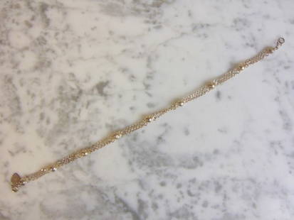 Womens Vintage Estate Sterling Silver Bracelet: FOR SALE IS A LOVELY VINTAGE ESTATE .925 STERLING SILVER BRACELET THAT MEASURES 9 7/8" LONG BY 1/4" WIDE FROM THE CLASP AND WEIGHS 7.1g. THIS WOULD MAKE A LOVELY GIFT FOR THAT SOMEONE SPECIAL. ANY QUE