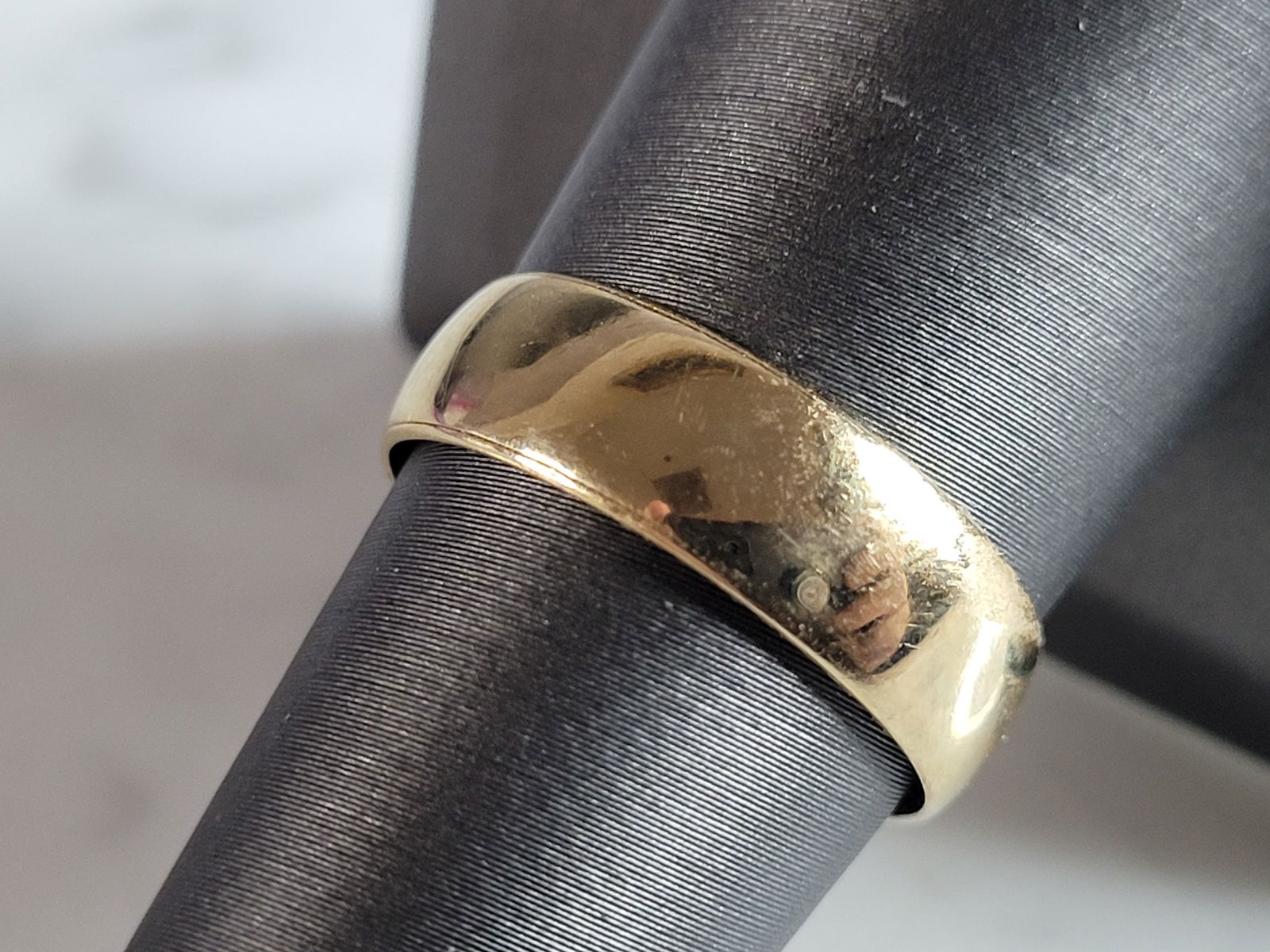 Vintage Estate 14k Yellow Gold Artcarved Wedding Band Ring (1 of 4)