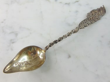 Sterling Silver Montreal, Canada Collectible Spoon