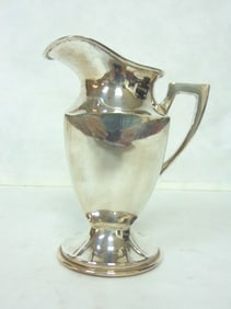 ANTIQUE COLLECTIBLE STERLING SILVER CREAMER PITCHER