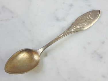 Vintage Antique Warner Coin Silver Collectible Spoon