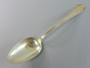 Weld & Sons Vintage Sterling Silver Serving Spoon