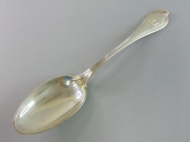 Vintage Towle Monogram Sterling Silver Serving Spoon