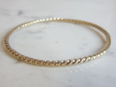 Womens Vintage Estate Sterling Silver Bracelet