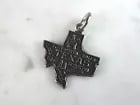 Womens Vintage Estate Sterling Silver State of Texas Charm