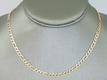 Womens Vintage Estate 10K Yellow Gold Necklace