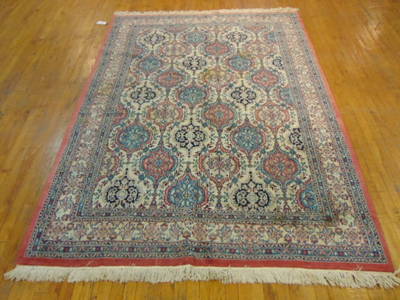 Vintage Estate Semi-Antique Handmade Tabriz Rug