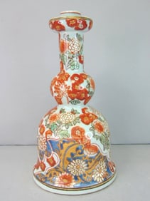 Decorative Chinese Porcelaini Imari Candlestick Holder