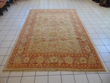 Vintage Estate Antique Handmade Chobi Rug