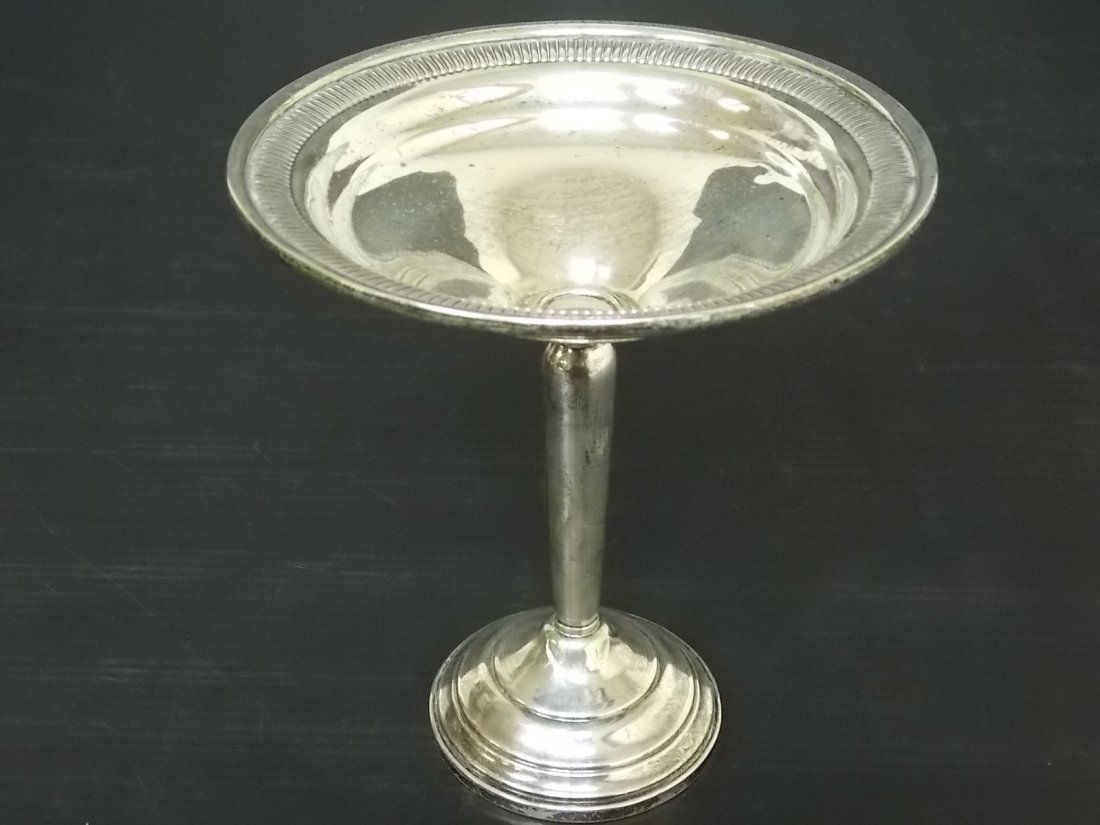 ANTIQUE HAMILTON STERLING SILVER CANDY DISH