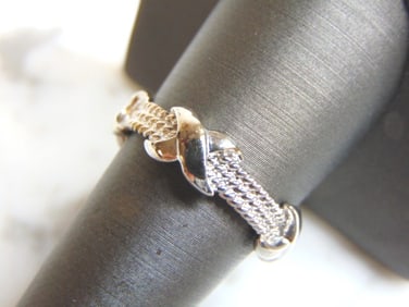 Womens Vintage Estate Sterling Silver Ring