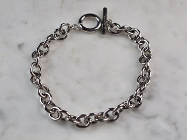Womens Vintage Estate Sterling Silver Bracelet
