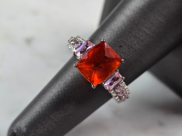 Womens Vintage Estate Sterling Silver Ring