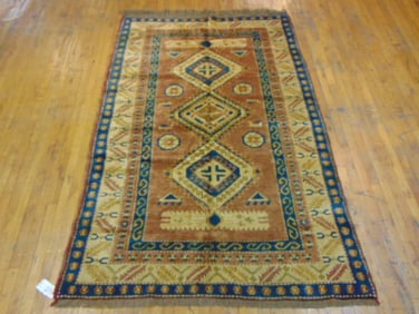Vintage Estate Semi-Antique Handmade Yalameh Rug