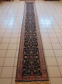 Vintage Estate Handmade Kashan Rug