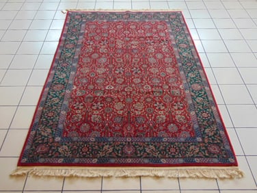 Vintage Estate Handmade Middle Eastern Rug