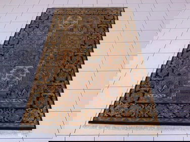 Vintage Estate Handmade Oushak Rug