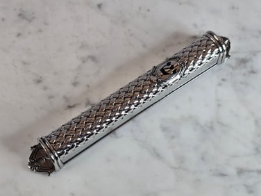 DECORATIVE COLLECTIBLE JEWISH OR JUDAICA MEZUZAH