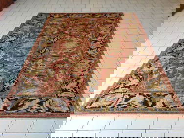 Vintage Estate Antique Handmade Rug