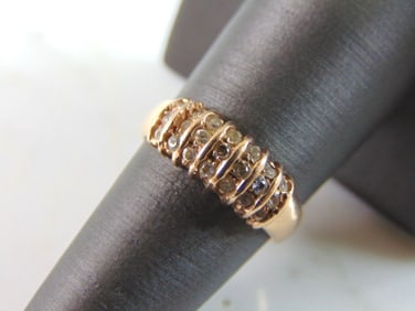 Womens Vintage Estate 14K Yellow Gold Ring