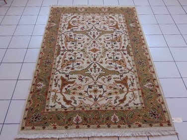 Vintage Estate Handmade Soumak Rug
