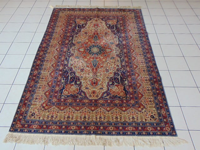 Vintage Estate Antique Handmade Tabriz Rug (1 of 7)