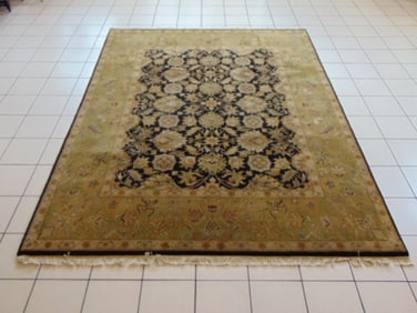Vintage Estate Handmade Oushak Rug