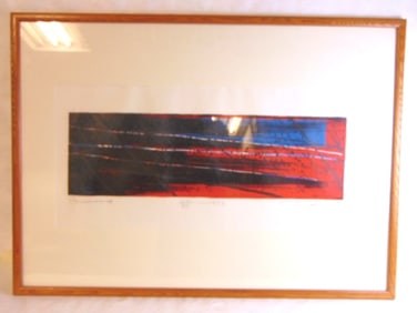 Rare 1972 Limited Edition Tom Holland Litho Greenwood