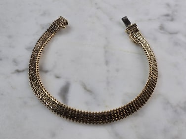 Womens Vintage Estate 14K Yellow Gold Bracelet
