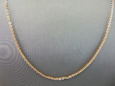 Womens Vintage Estate Fine 18K Rose Gold Necklace
